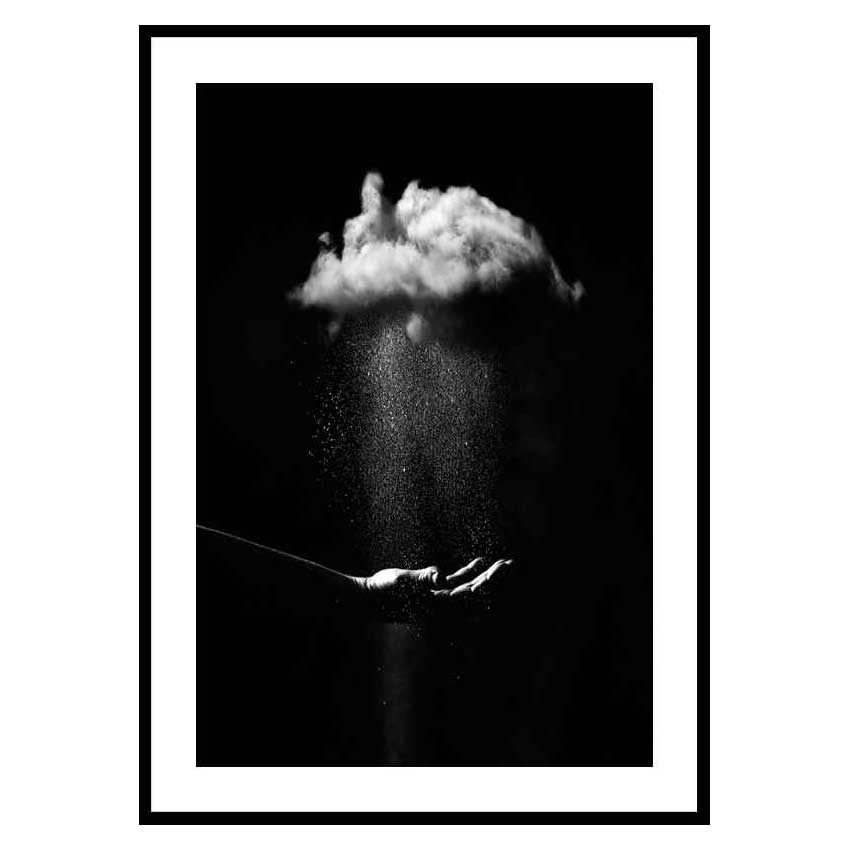 Poster Gallerix Rain In Dark
