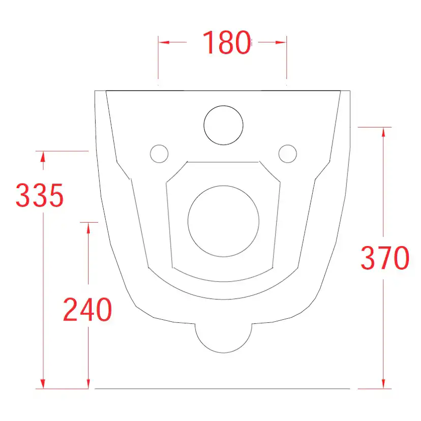 Vägghängd Toalettstol Lavabo File 2.0 Rimless