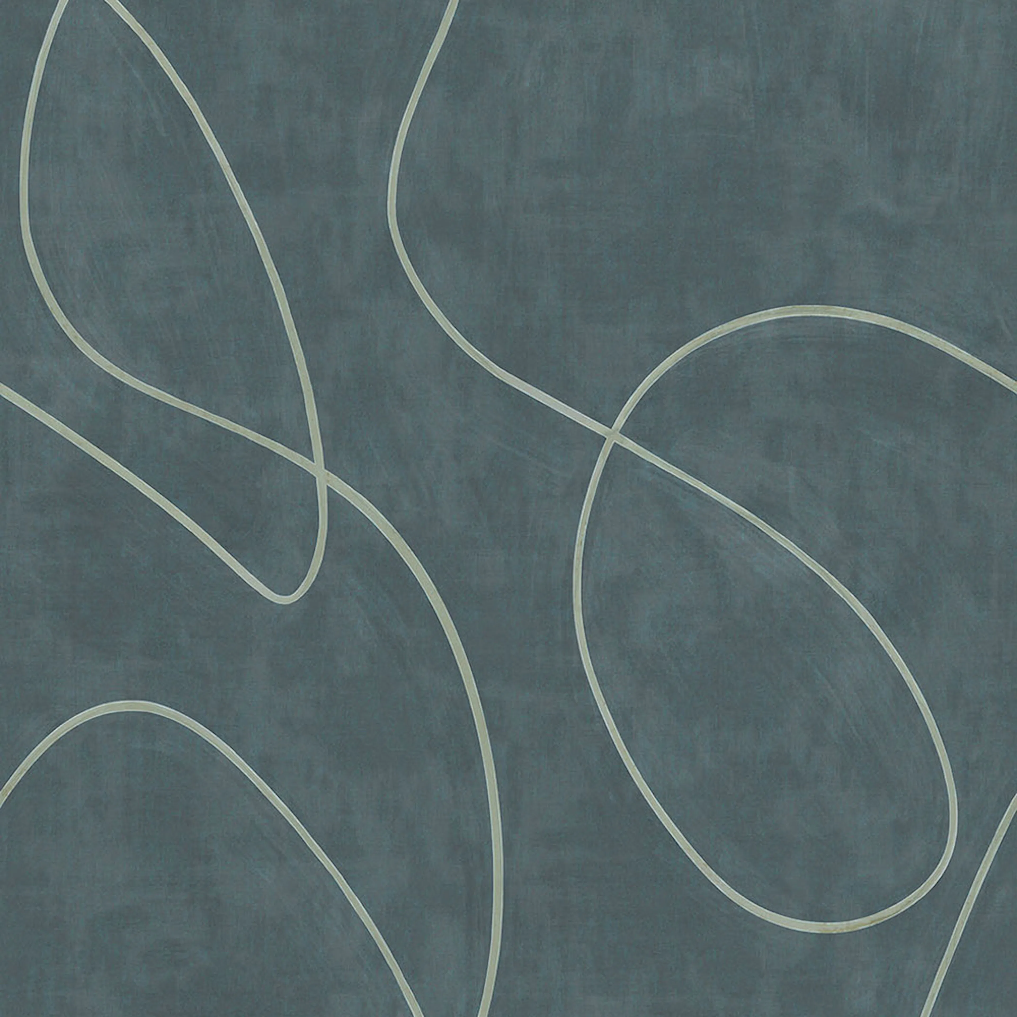 Fototapet Eijffinger Artifact väggbild Painted Lines Indigo 312487