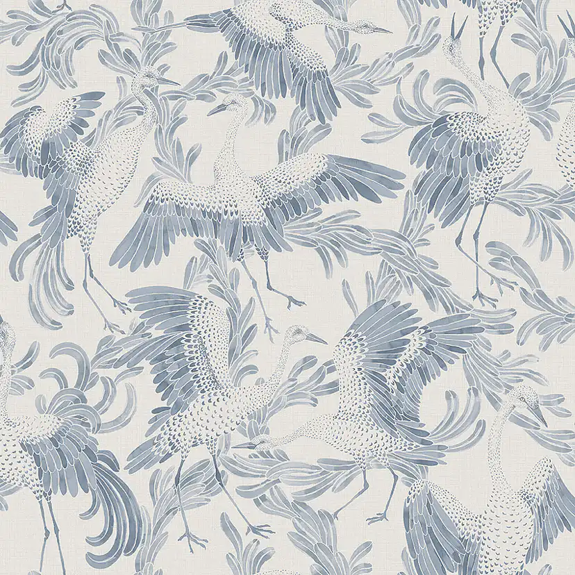 Tapet Boråstapeter Eastern Simplicity Dancing Crane 3129