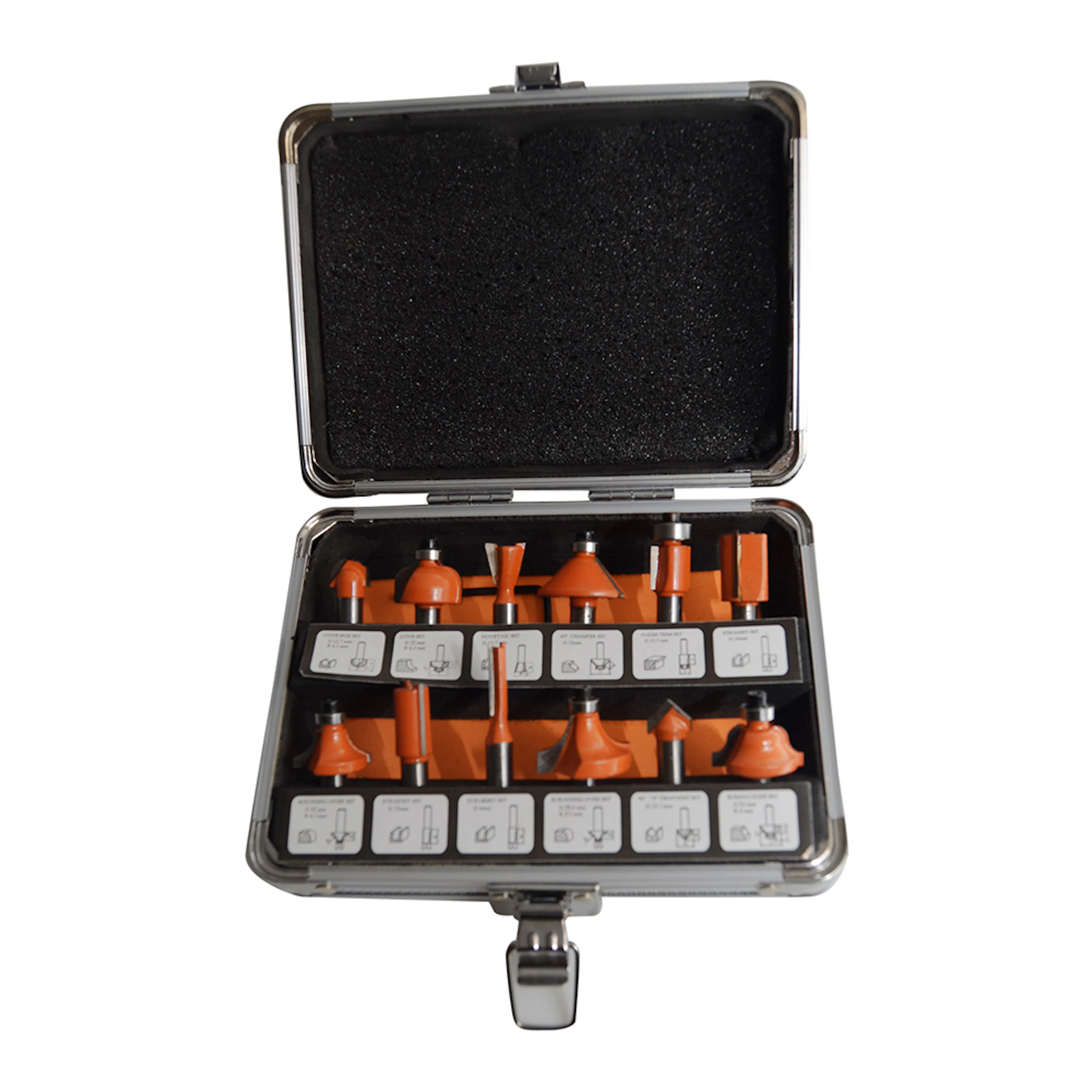 Frässats Boxer 12-delar