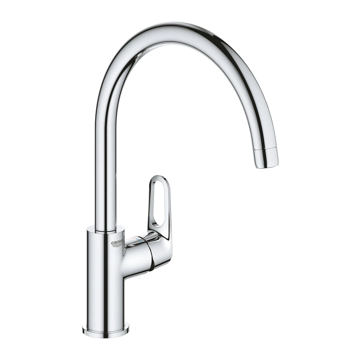 Köksblandare Grohe Start Flow Standard Engreppsblandare Svängbar Pip & Quickfix