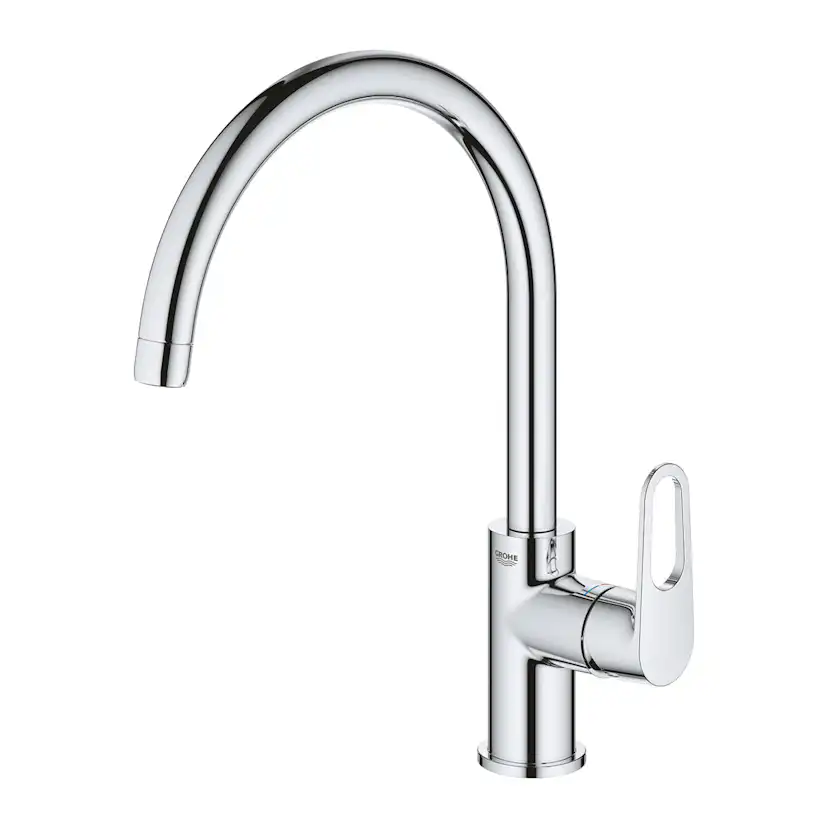 Köksblandare Grohe Start Flow Standard Engreppsblandare Svängbar Pip & Quickfix
