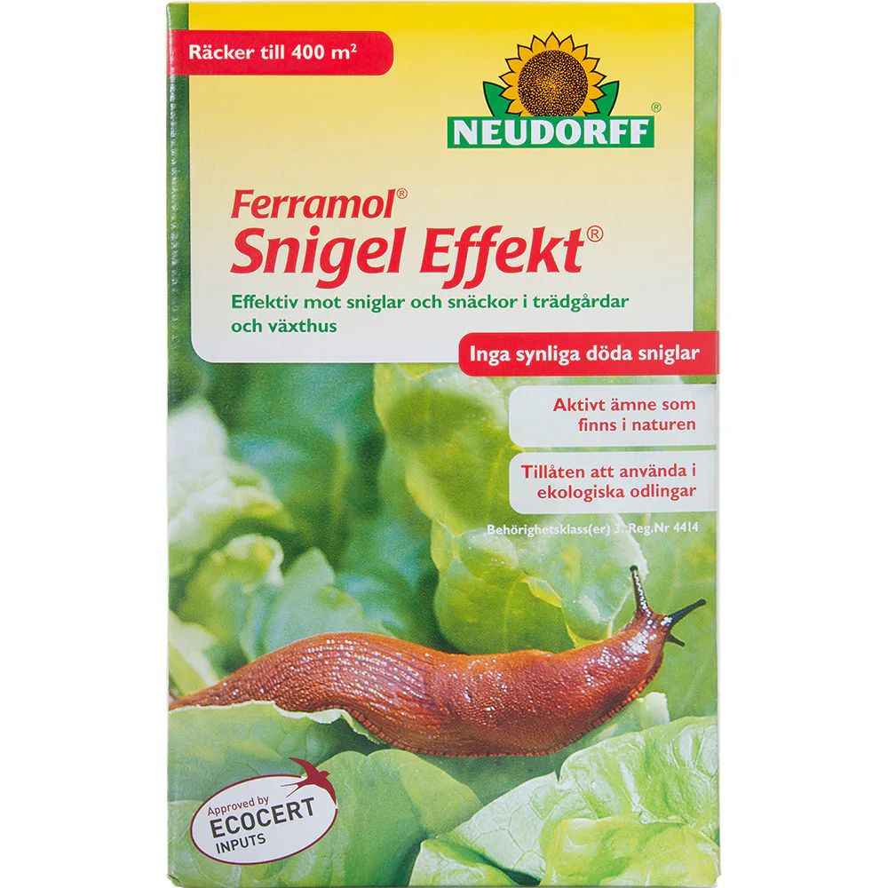 Snigelmedel Neudorff Effekt Ferramol 1 kg - Naturligt Snigelgift för Trädgård & Utemiljö