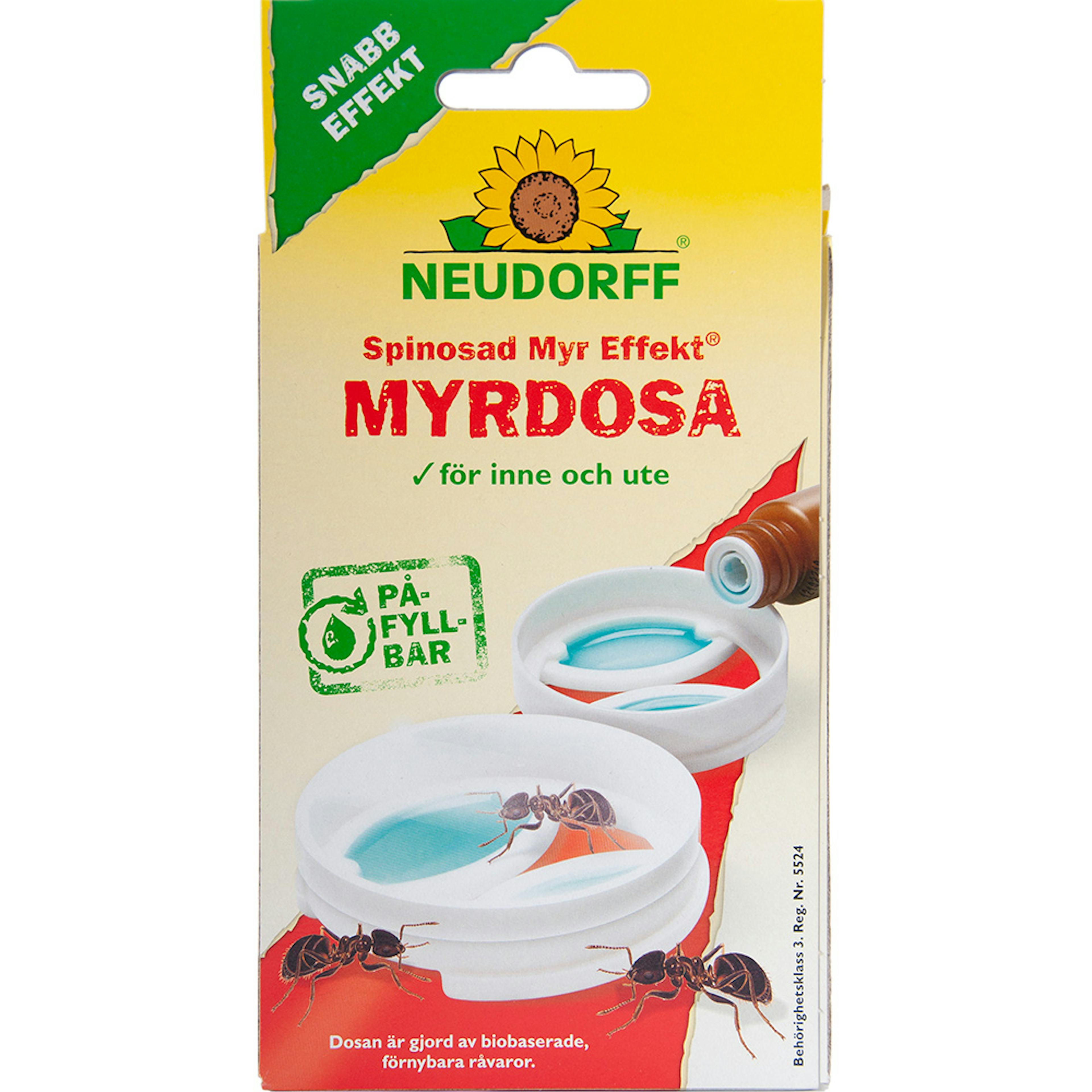 Flugfångare & Insektsdödare Neudorff Myr Effekt Myrdosa Refill för Utemiljö & Trädgård