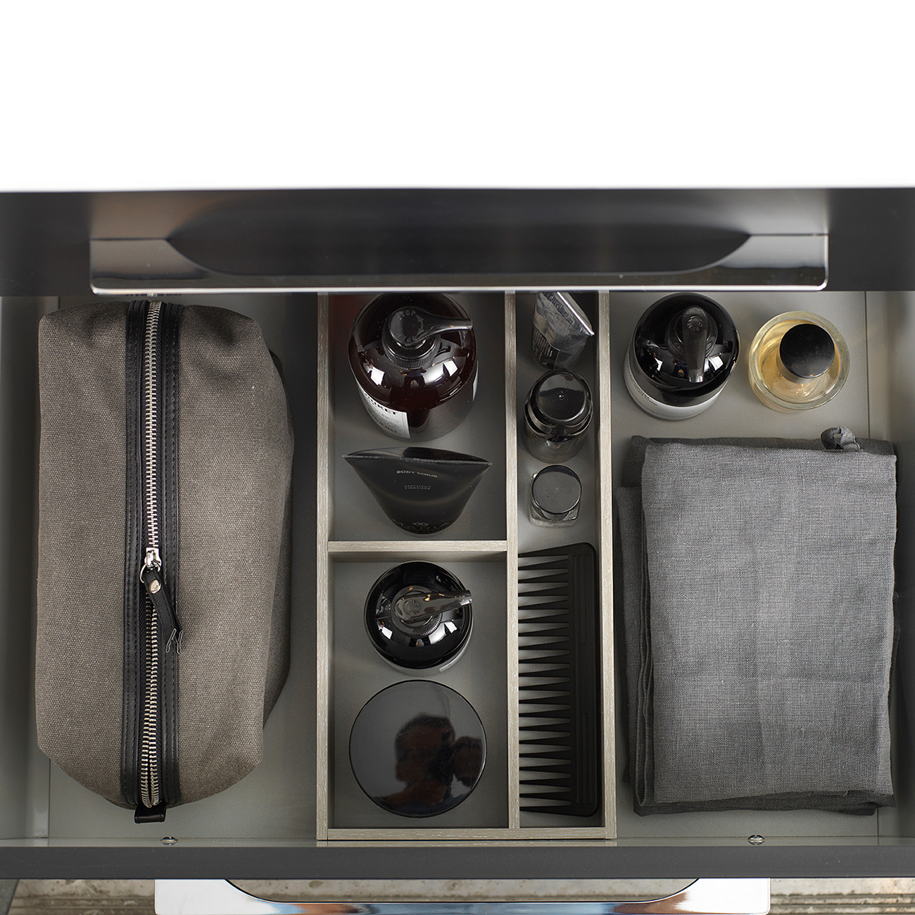 Tvättställsskåp Arredo Spirit Svart