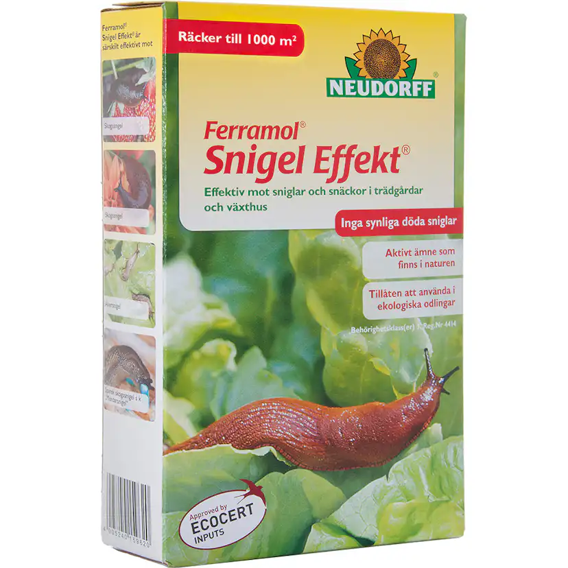 Snigelfälla Neudorff Effekt 2,5 kg Snigelfritt Sniglar