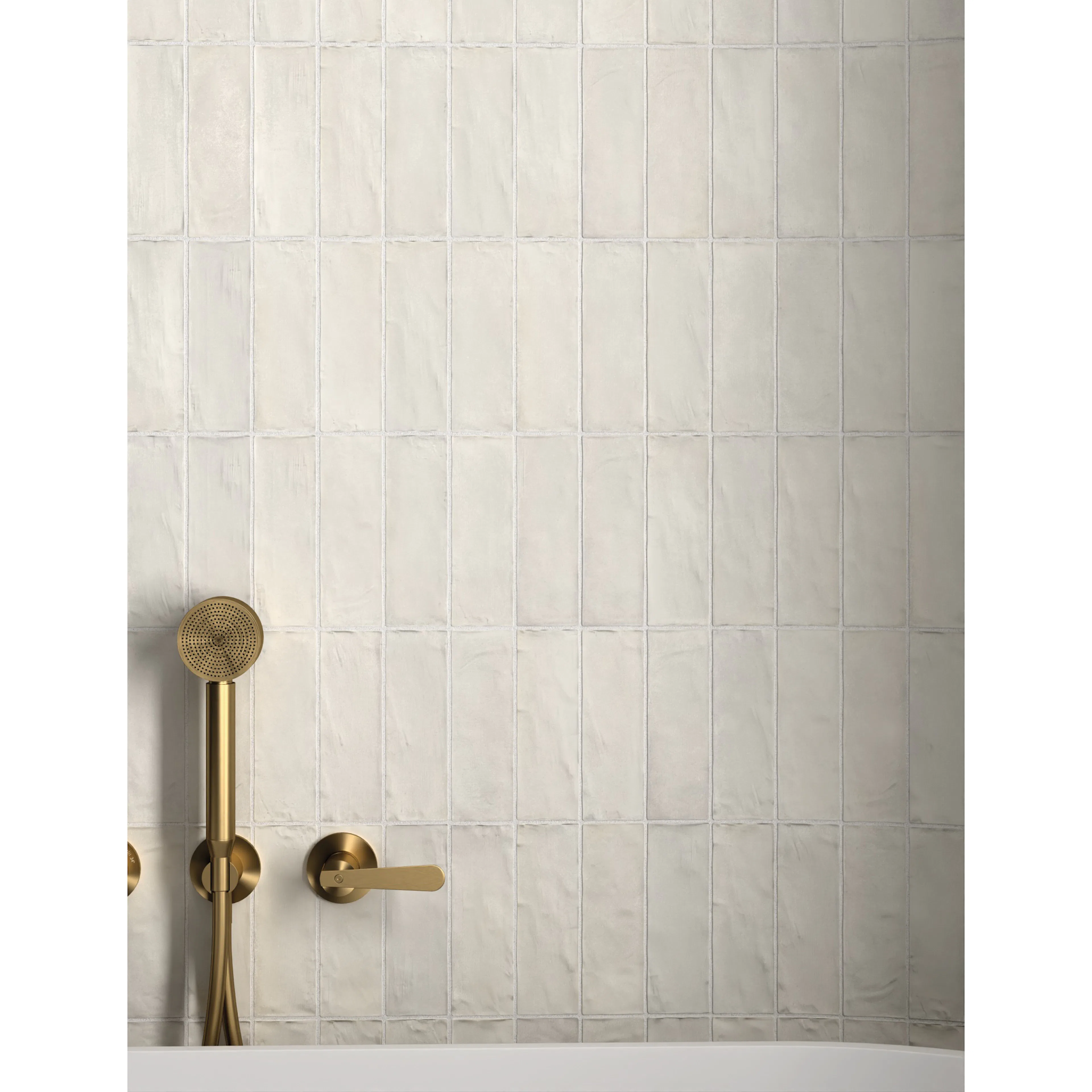 Kakel Lhådös Sandy Silca White 6,5x20