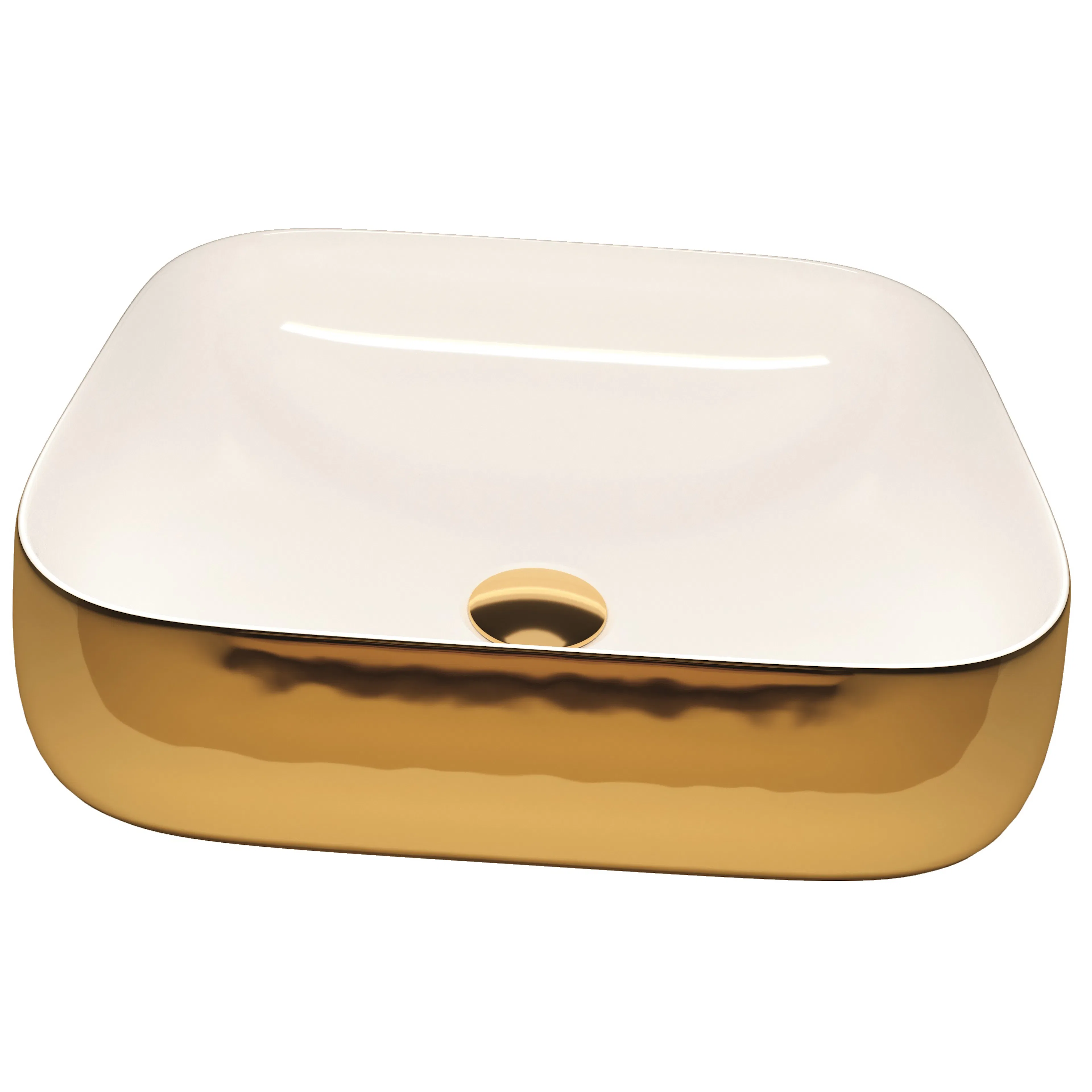 Tvättställ Badlyx Square 202 Bicolor 45x40 cm