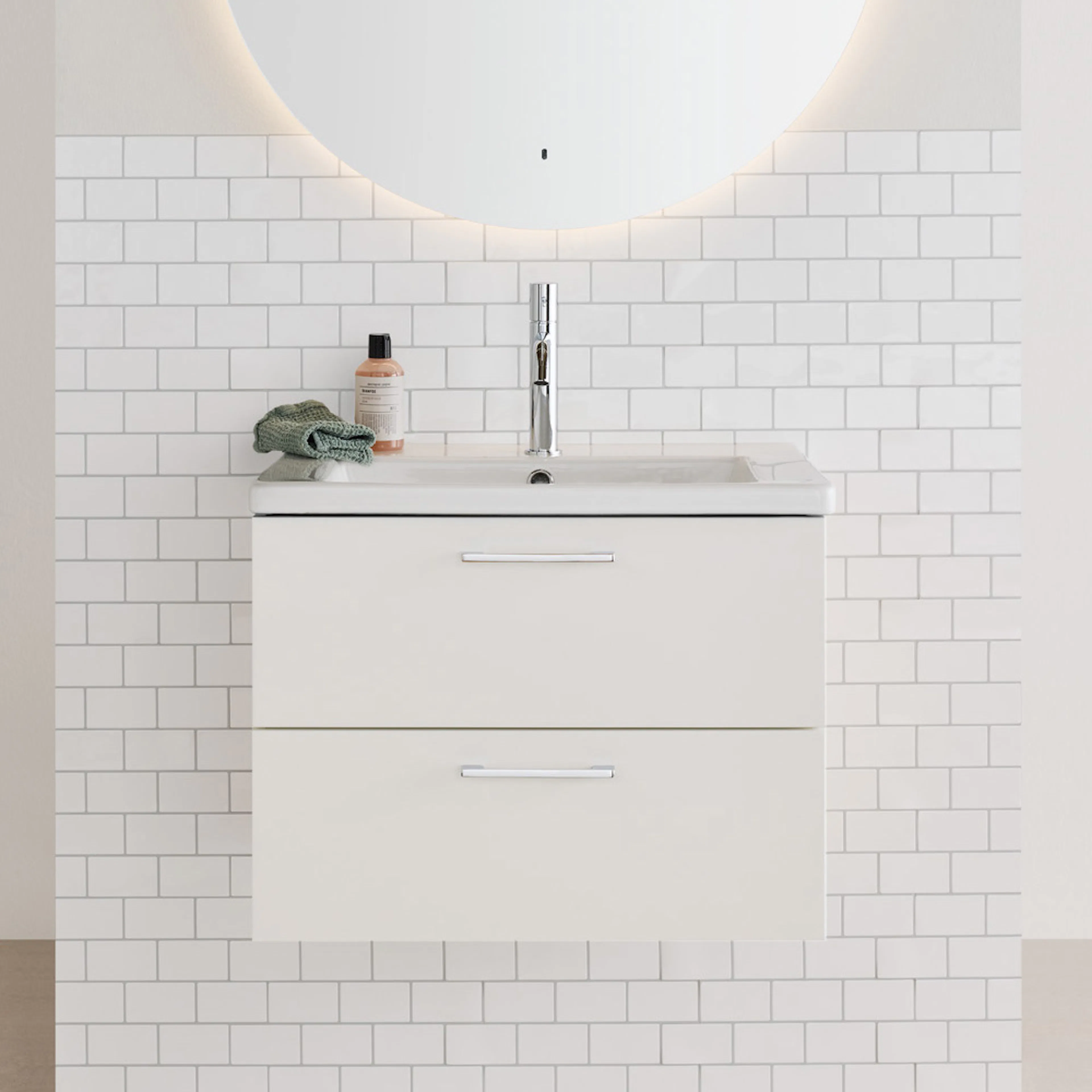 Tvättställsskåp Noro Neo med Tvättställ