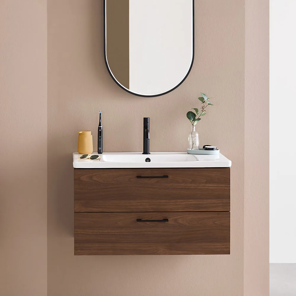 Tvättställsskåp Noro Neo med Tvättställ