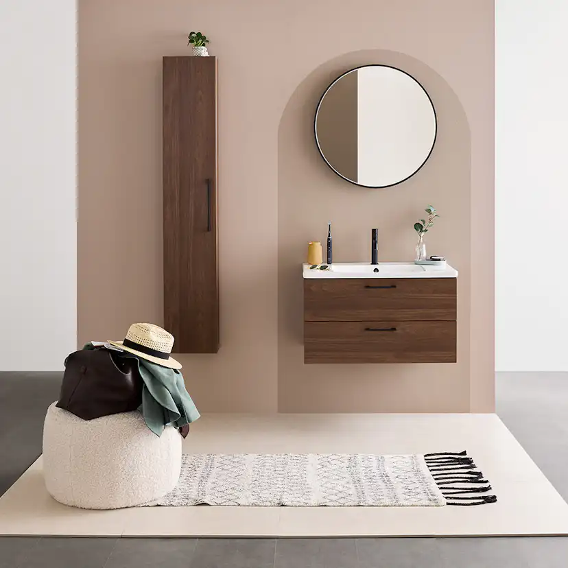 Tvättställsskåp Noro Neo med Tvättställ