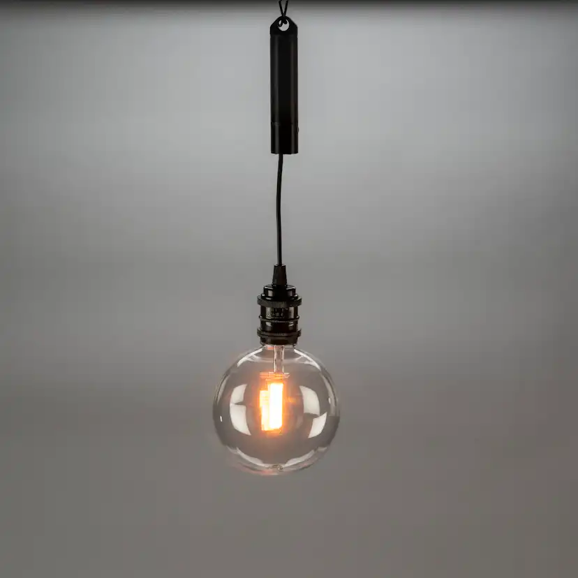 Uppladdningsbar LED-Lampa Gnojsö Konstsmide ink Takupphängning Amber Timer 6h