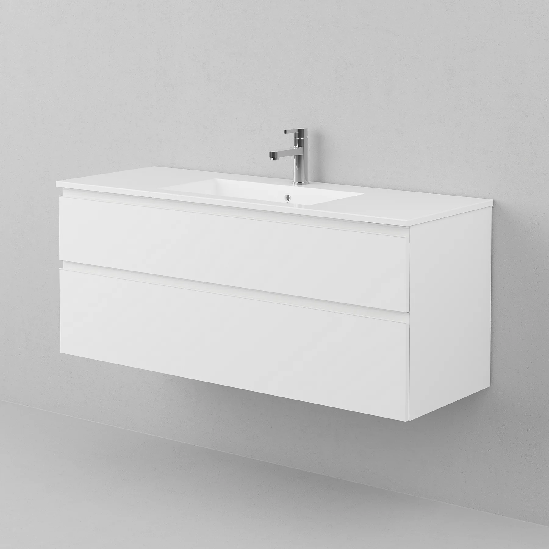 Tvättställsskåp INR Viskan Grip med 2 Lådor