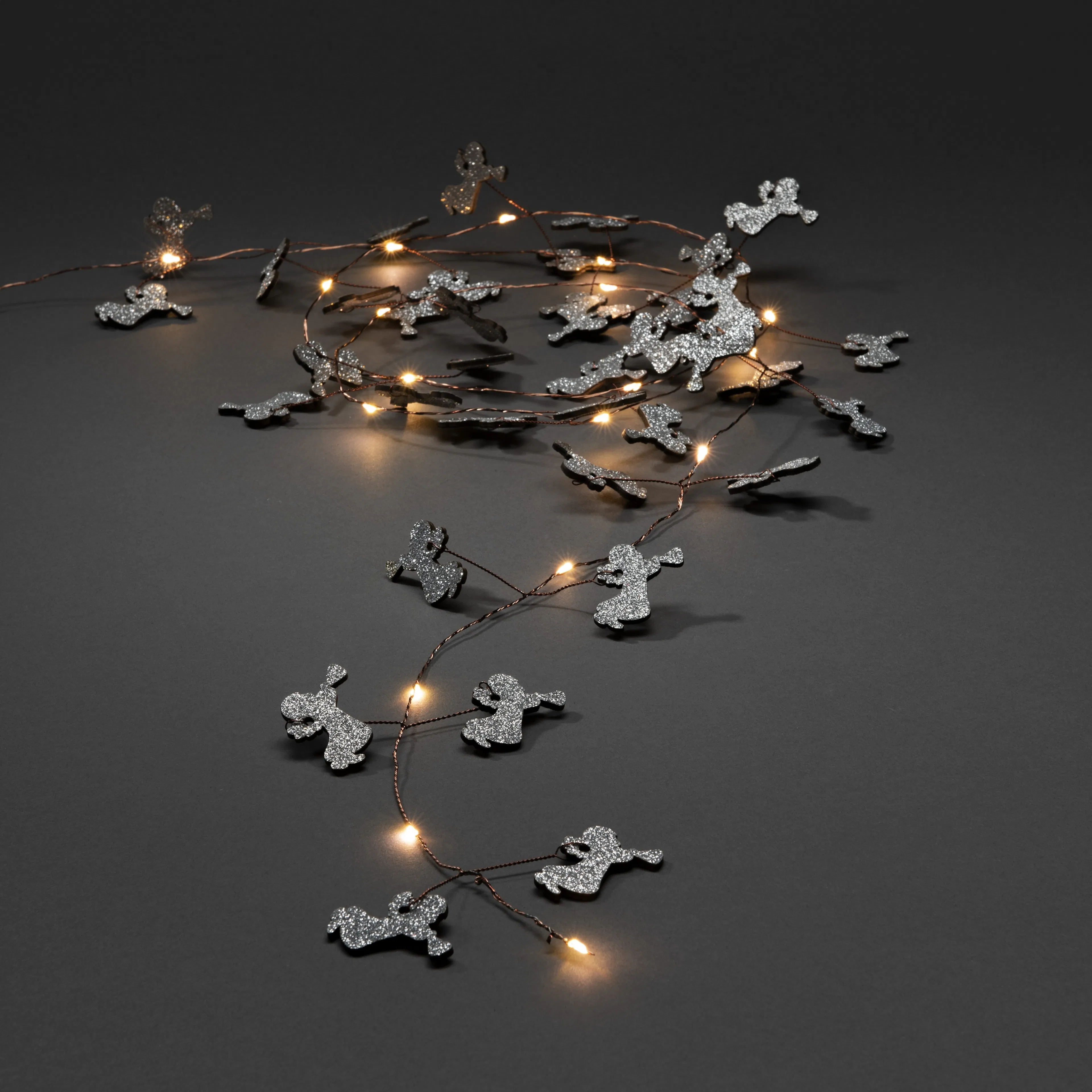 Ljusslinga Gnosjö Konstsmide 19x2 Änglar 20 LED