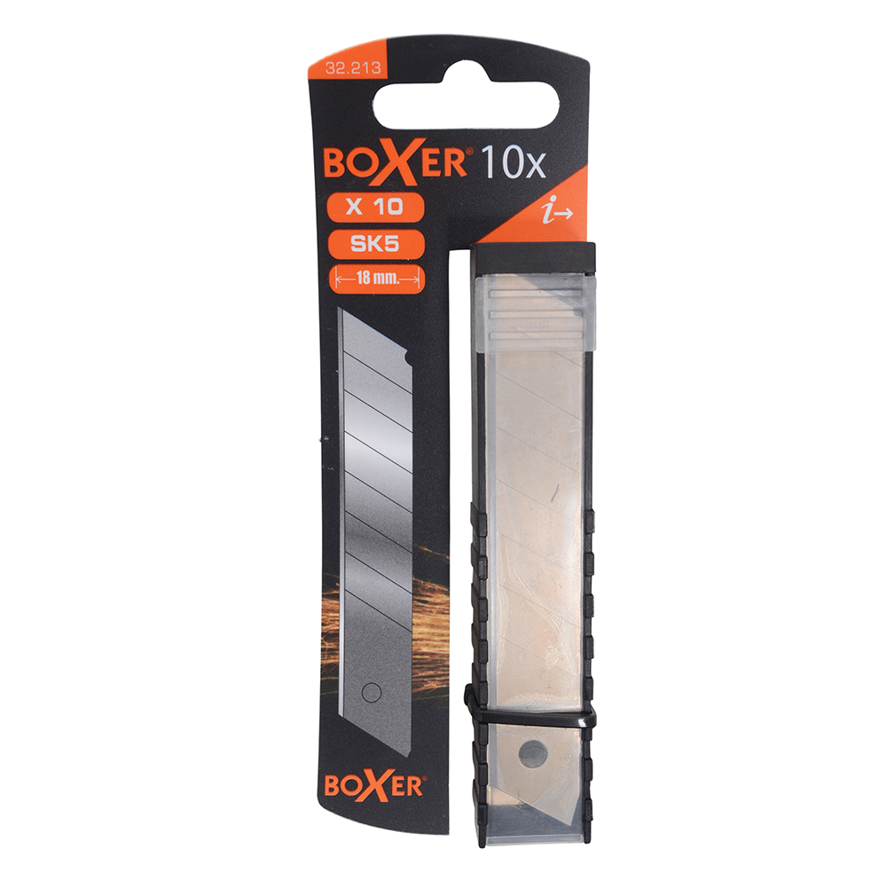 Knivblad Boxer Sk5-stål 10 st