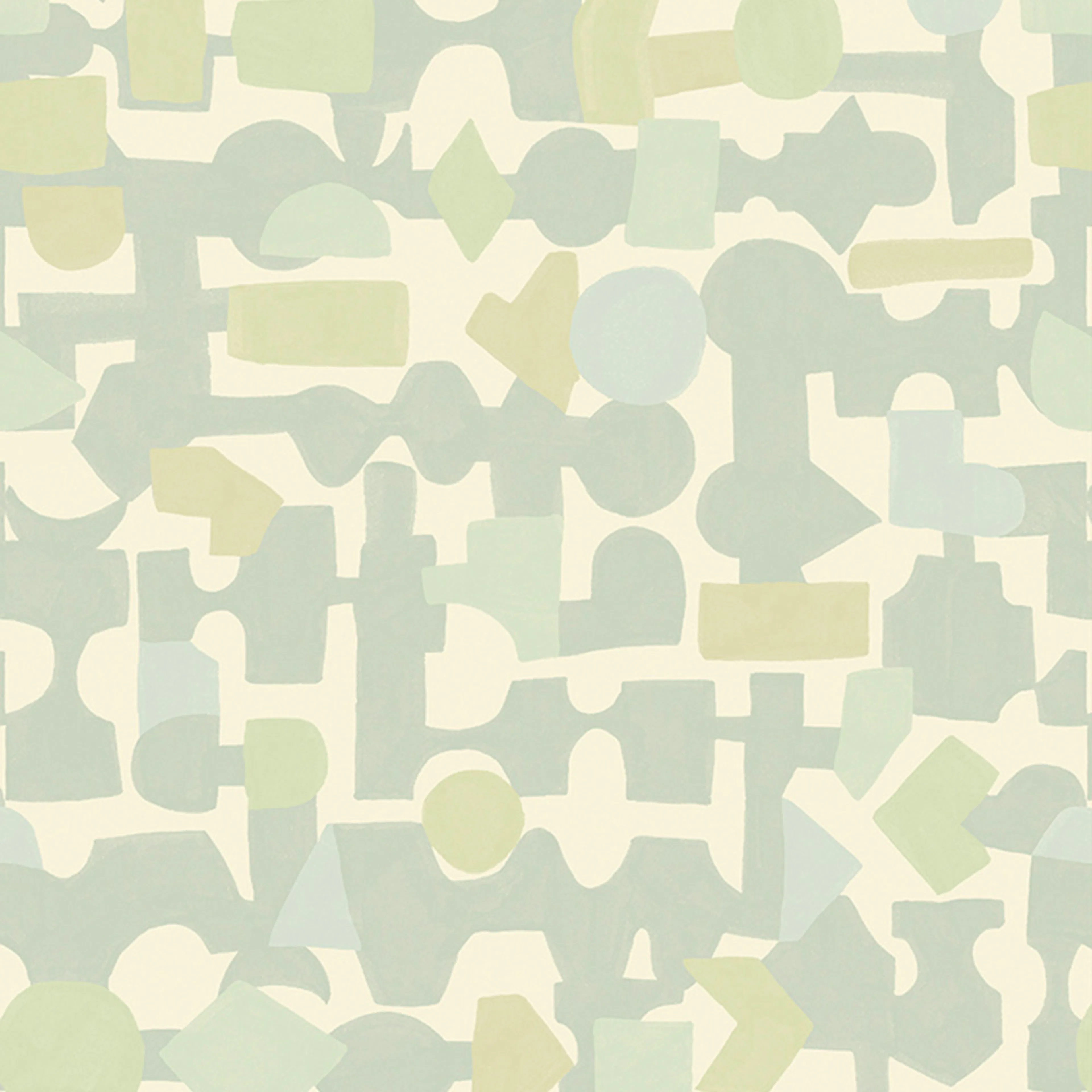 Väggbild Eijffinger Explore Blocks Slate Blue 323102