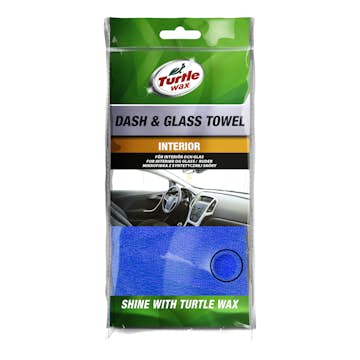 Rengöringsduk Turtle Wax Dash & Glass Towel Blå 40x40cm