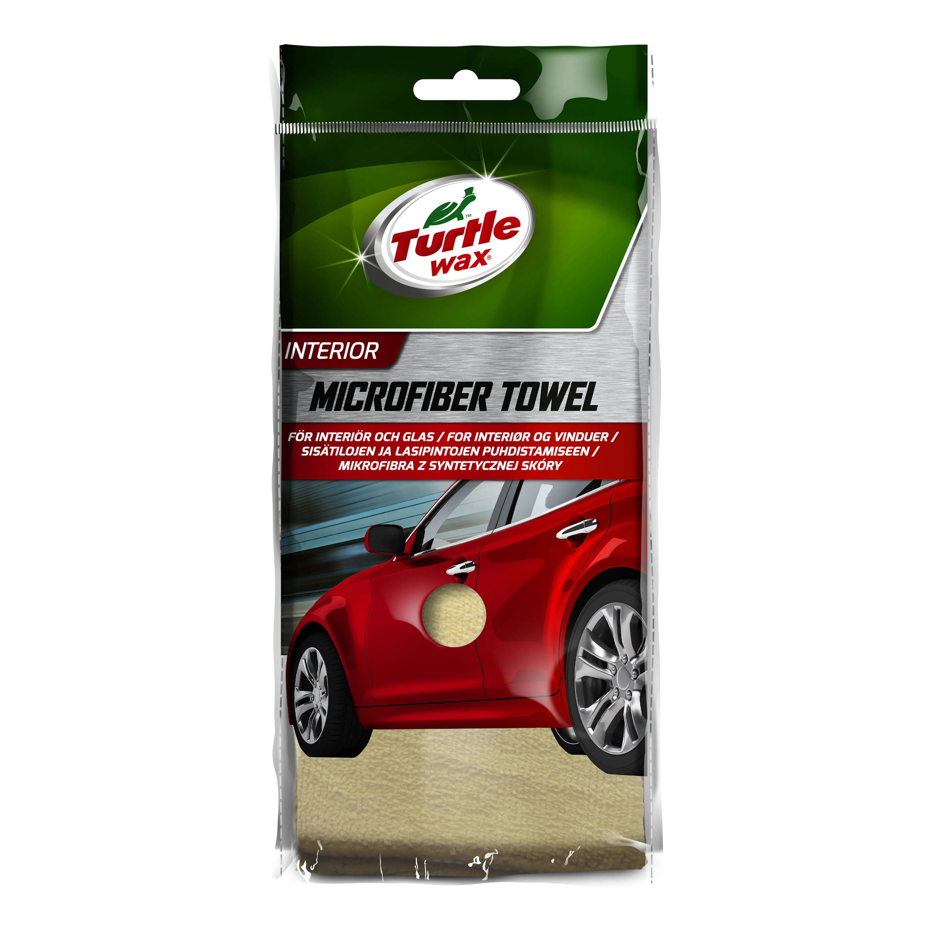 Rengöringsduk Turtle Wax Interior Gul 40x40cm