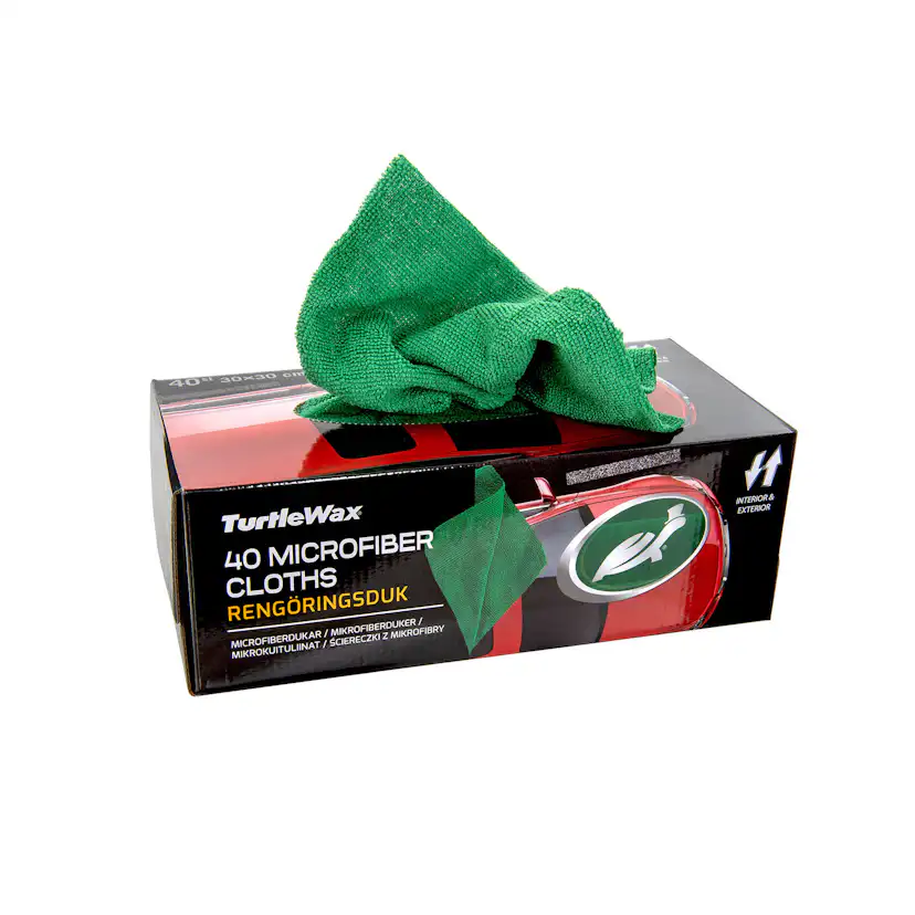 Mikrofiberduk Turtle Wax Multi-Pack 40 st