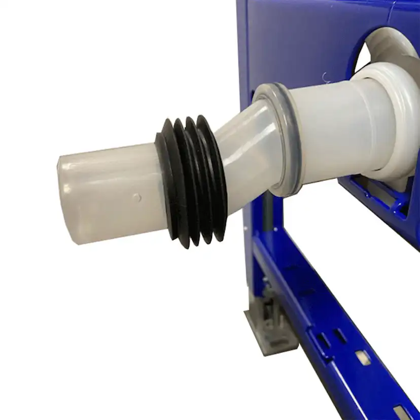 WC-anslutning Lavabo Excentriskt Rör för Ansluta BTW