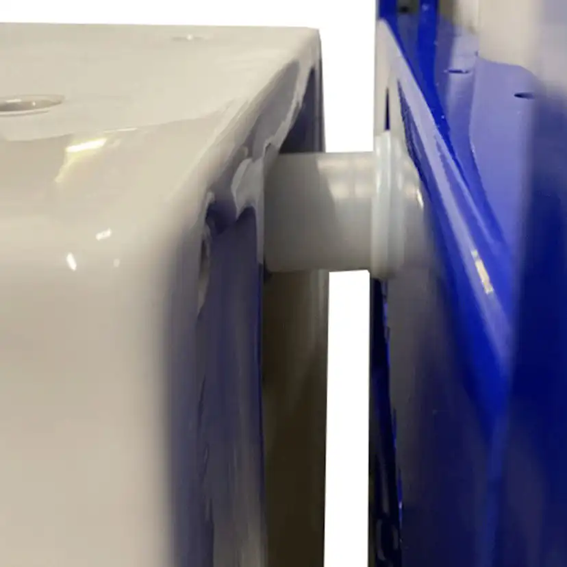 WC-anslutning Lavabo Excentriskt Rör för Ansluta BTW