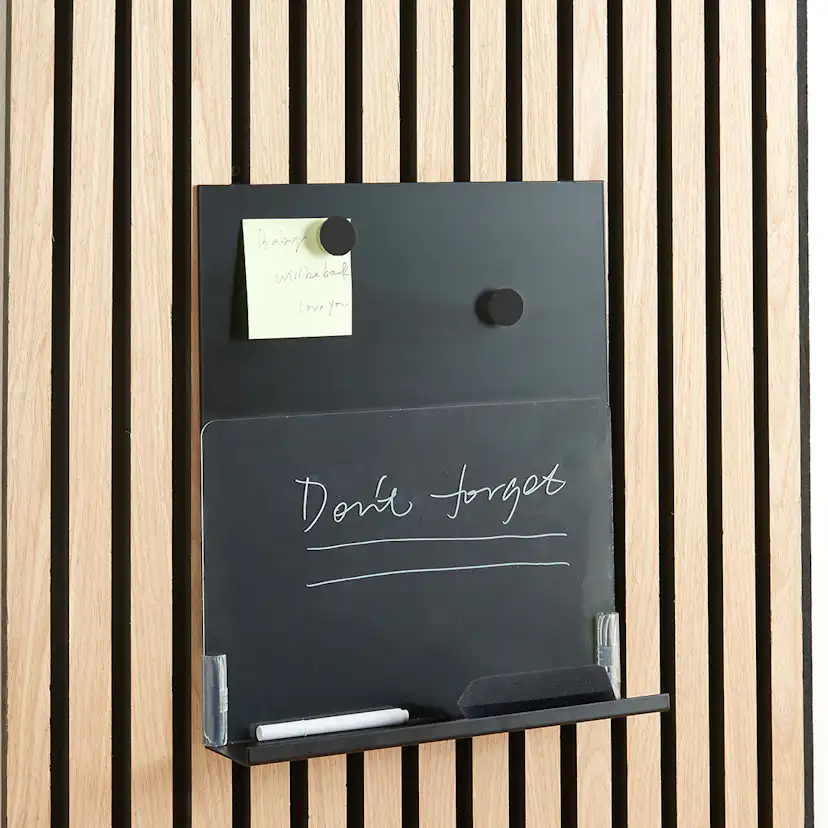 Anslagstavla Millex Tillbehör till Akustikpanel - Magnettavla med Hylla