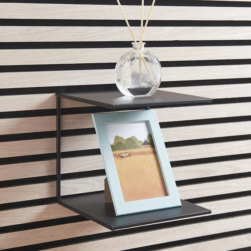 Hylla Millex Tillbehör till Akustikpanel - Två Hyllplan