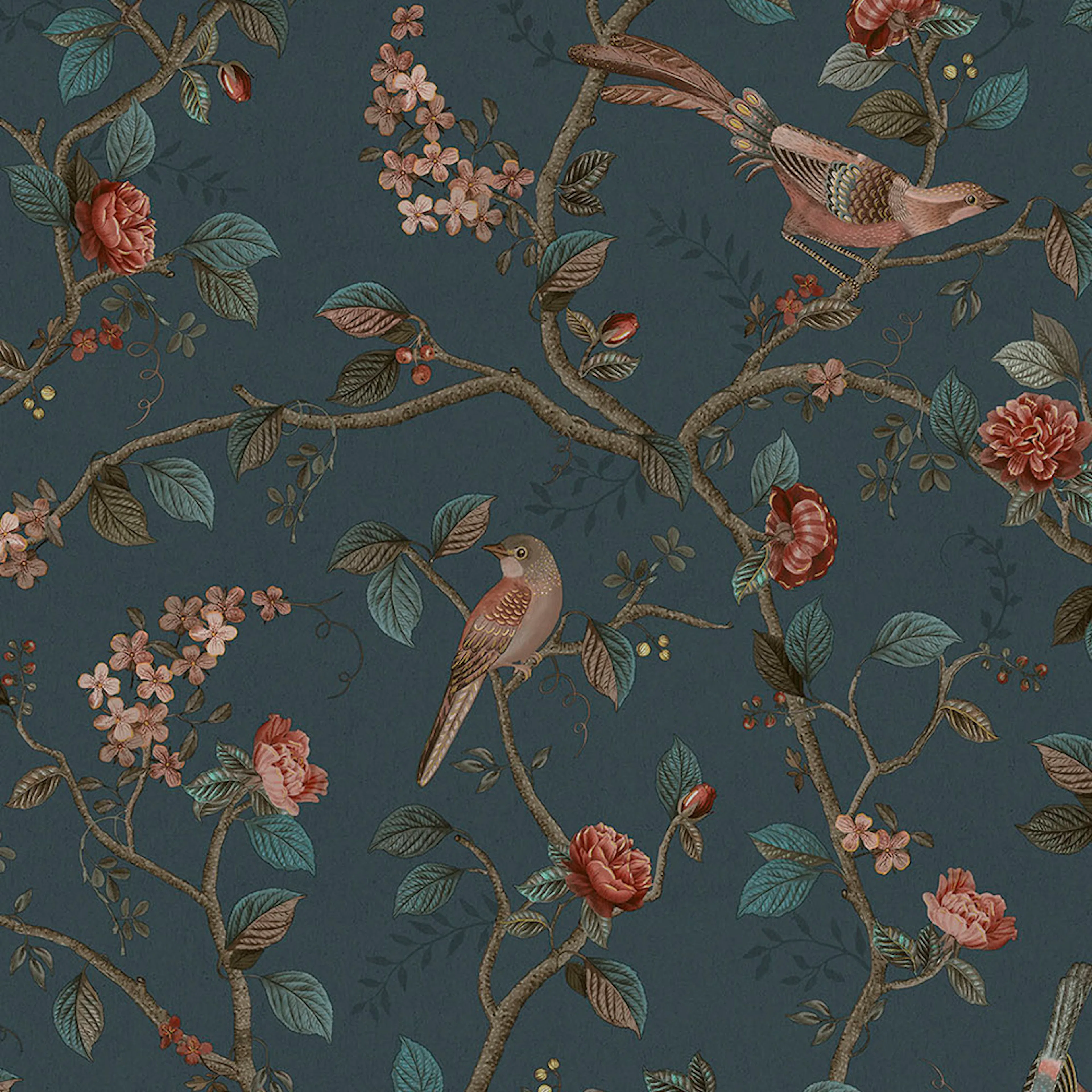 Tapeter Eijffinger PIP 2023 333126 Non Woven, Mönstrad Blå