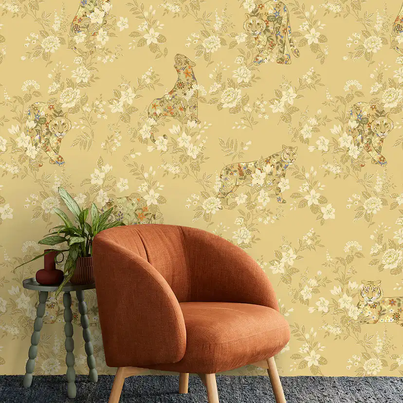 Väggbild Eijffinger Festival Big Cats 333550