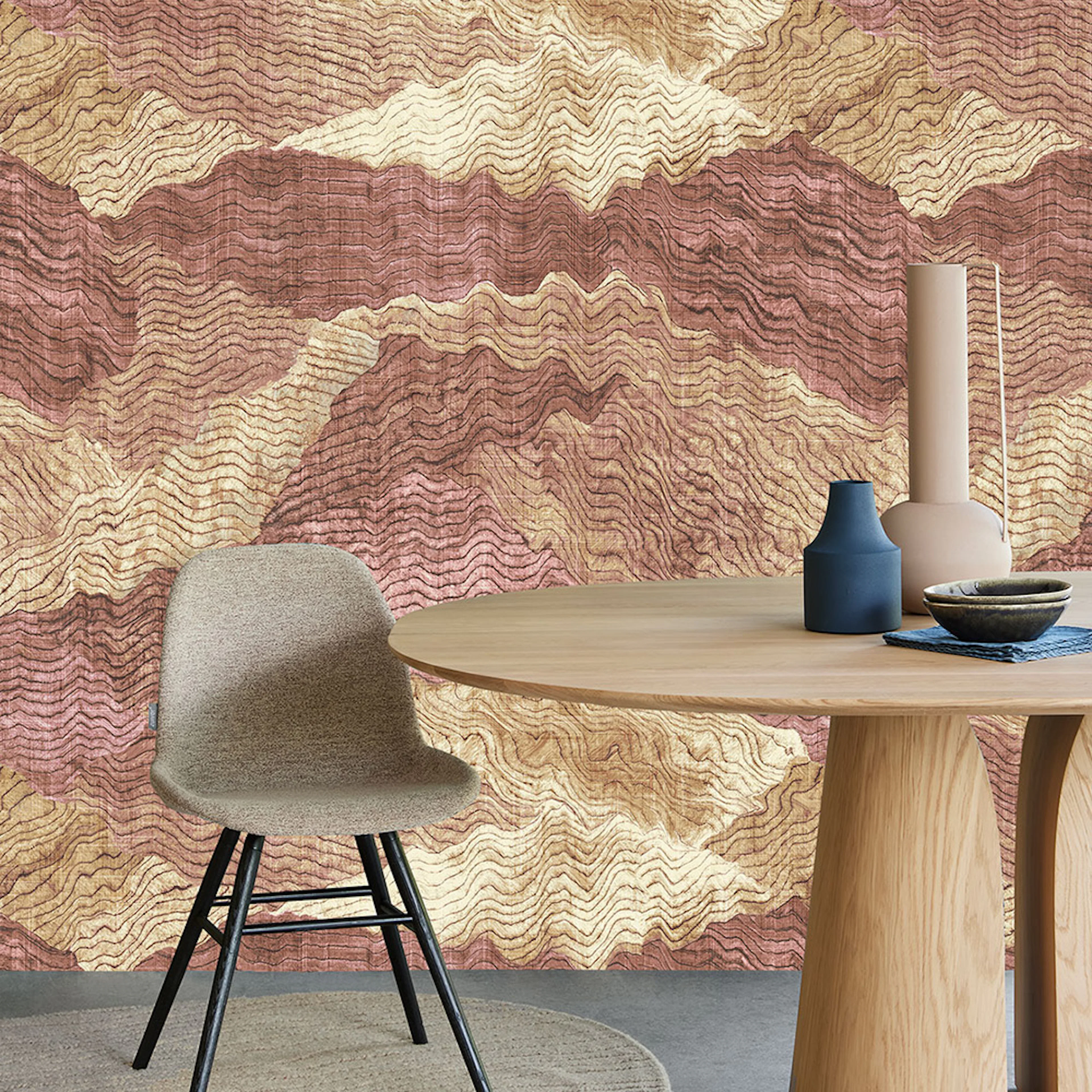 Väggbild Eijffinger Festival Stormy Waves 333563