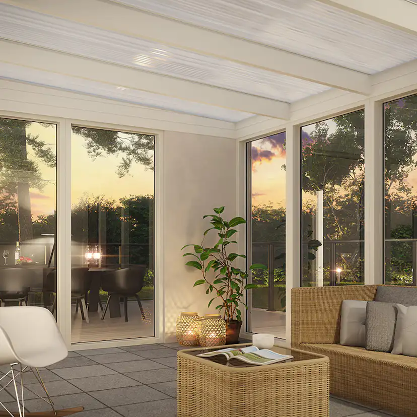 Kanalplast Plastmo TwinLite Opal 32 mm