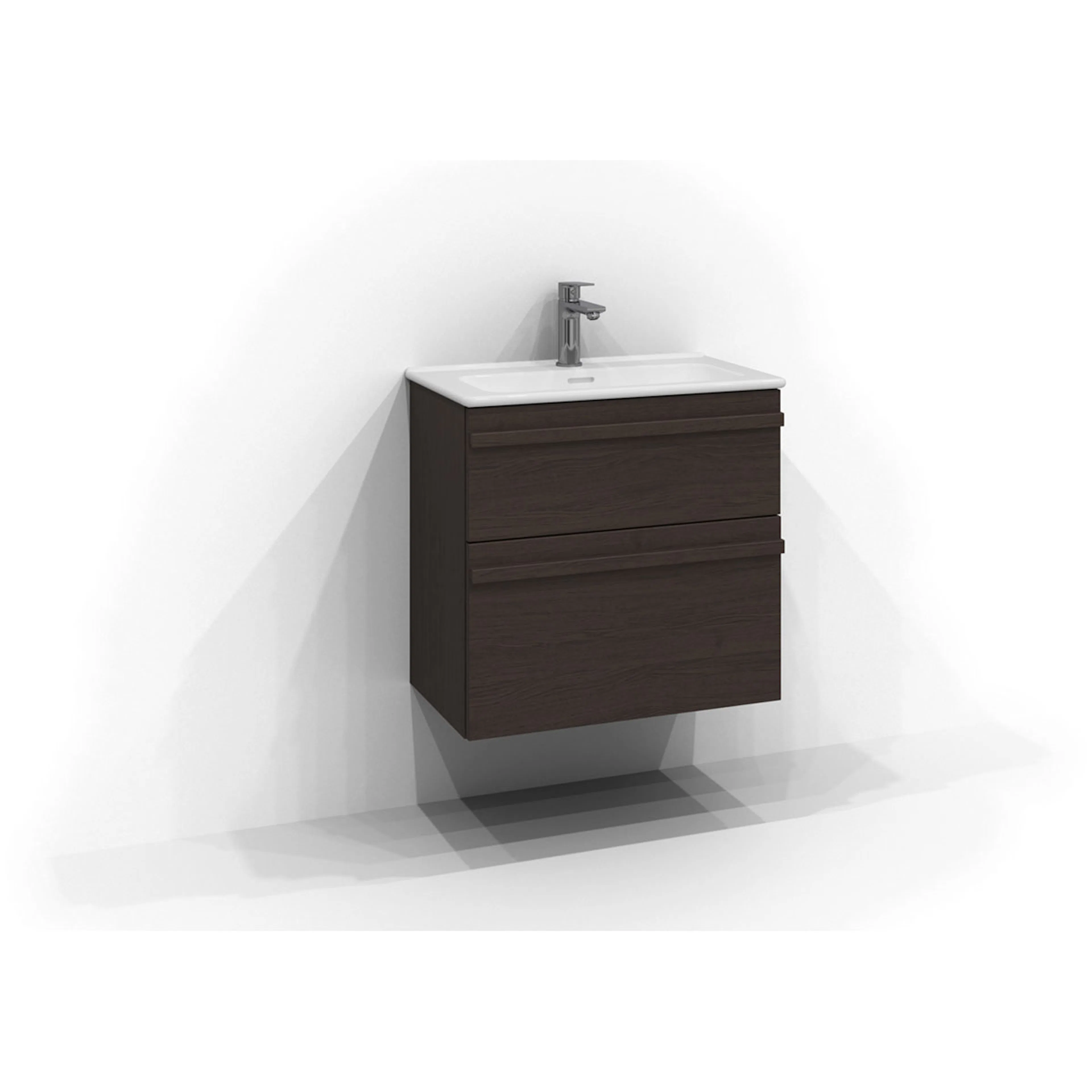 Tvättställsskåp Svedbergs Poem List 350 med 2 Lådor