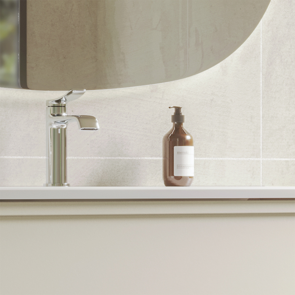 Tvättställsskåp Svedbergs Poem Ram 350 med 2 Lådor