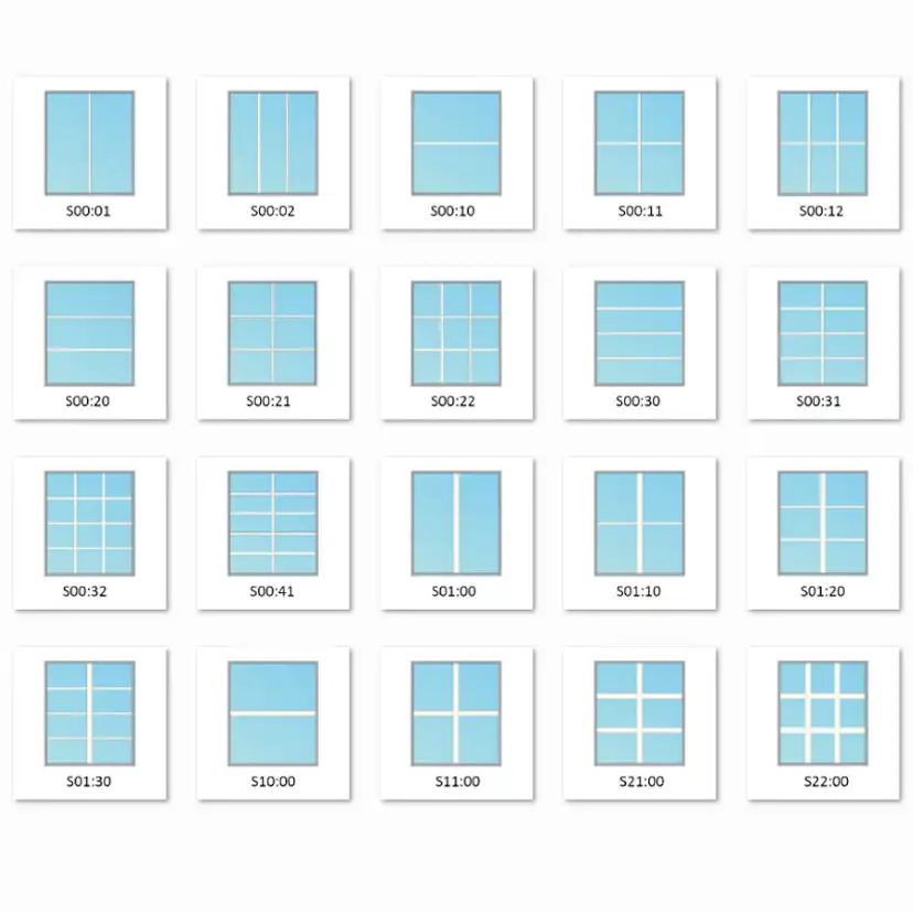 Lösa Spröjs Svenska Fönster 2-Glas