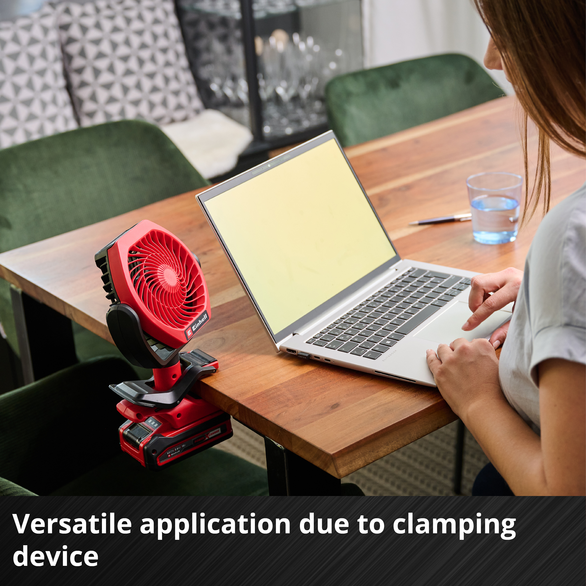 Fläkt Einhell GC-CF 18/110 Li-Solo Sladdlös utan Batteri