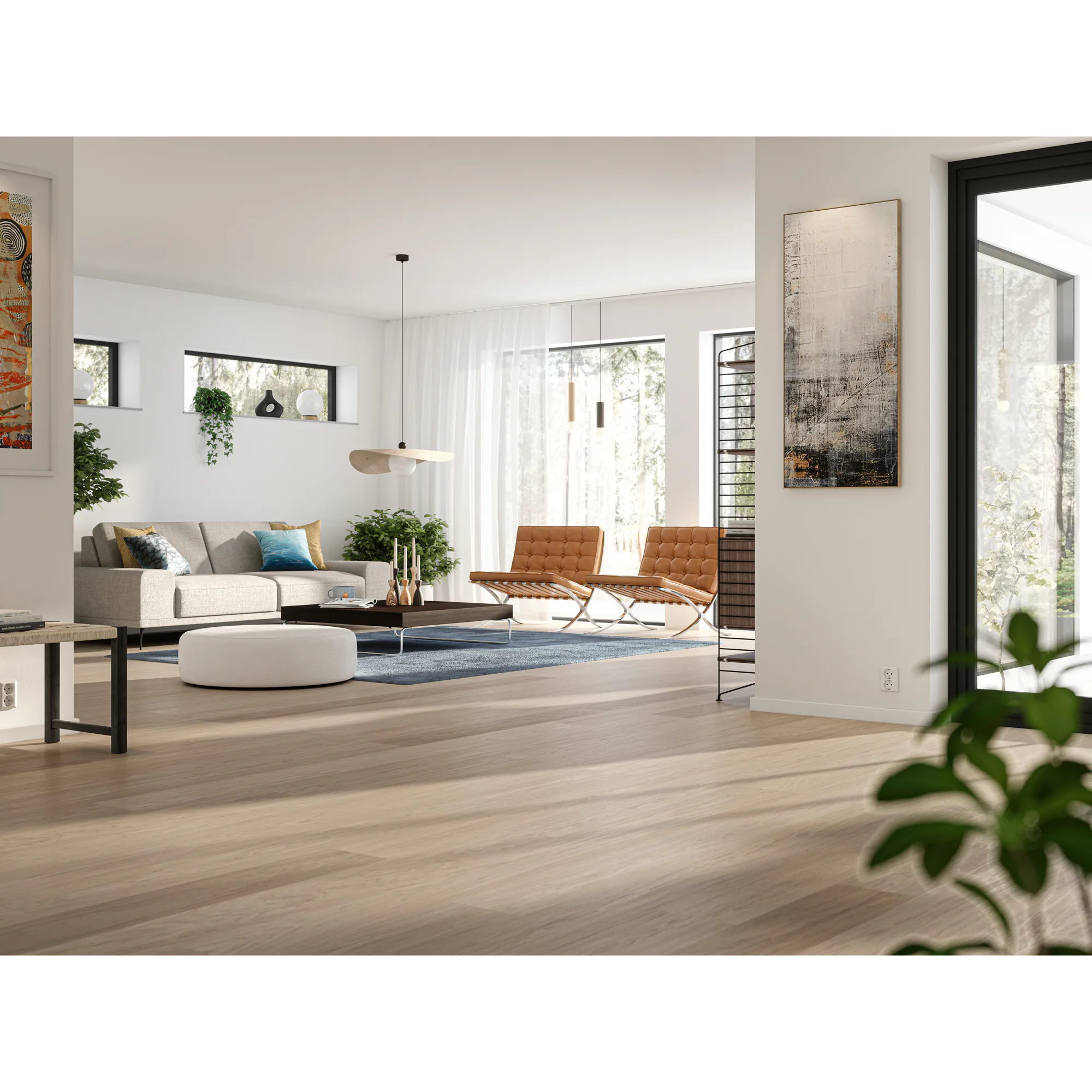 Trägolv Bjelin Härdad Ek Larvik 3.0 XL 1-stav