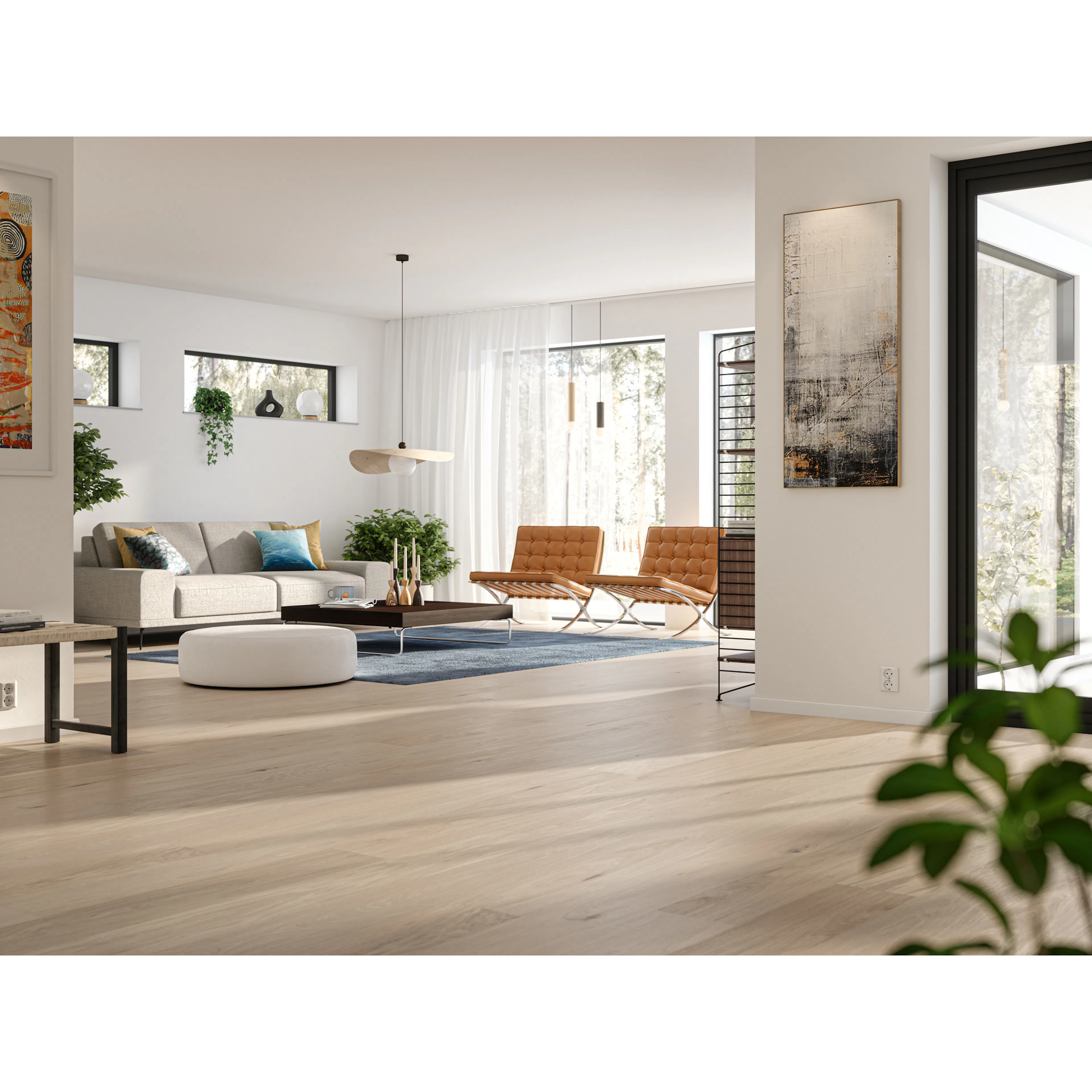 Trägolv Bjelin Härdad Ek Viarp 3.0 XL 1-stav