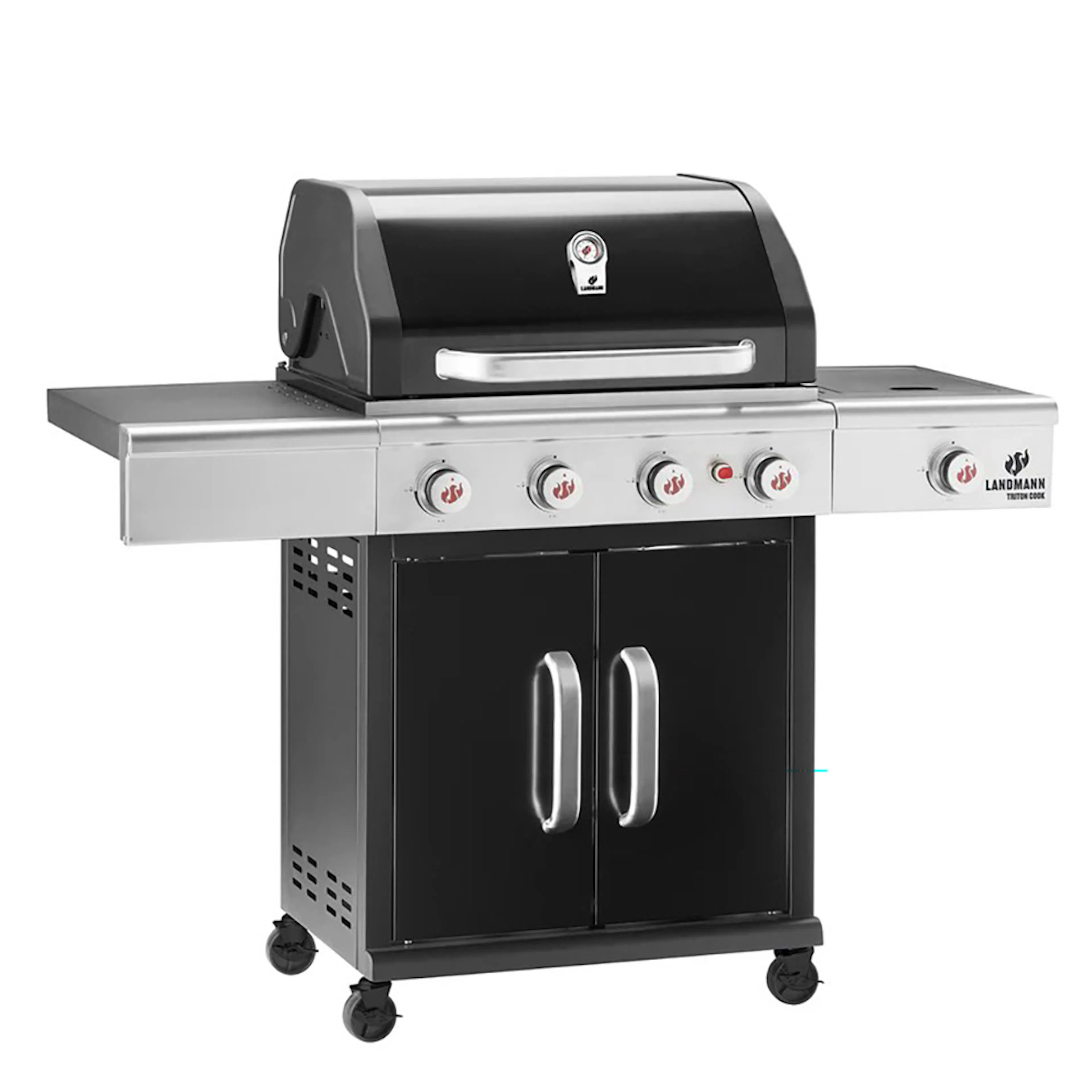 Gasolgrill Landmann Triton 4.1 cooK Svart 12962