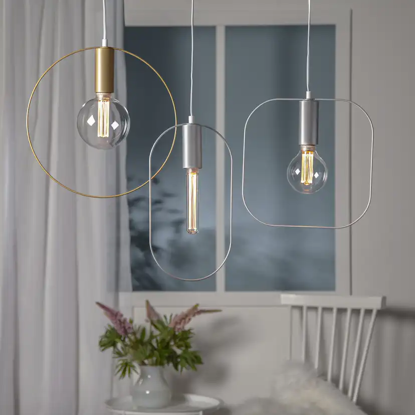 LED-lampa Star Trading E27 G125 New Generation Classic Dimbar 2,5W