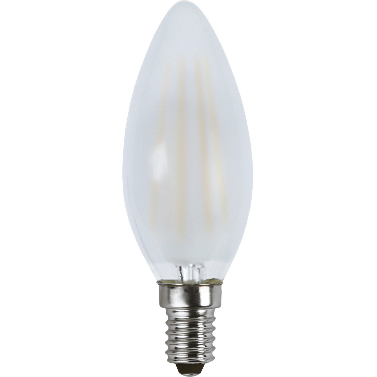 LED-lampa Star Trading E14 C35 Frostad Dimbar 4W