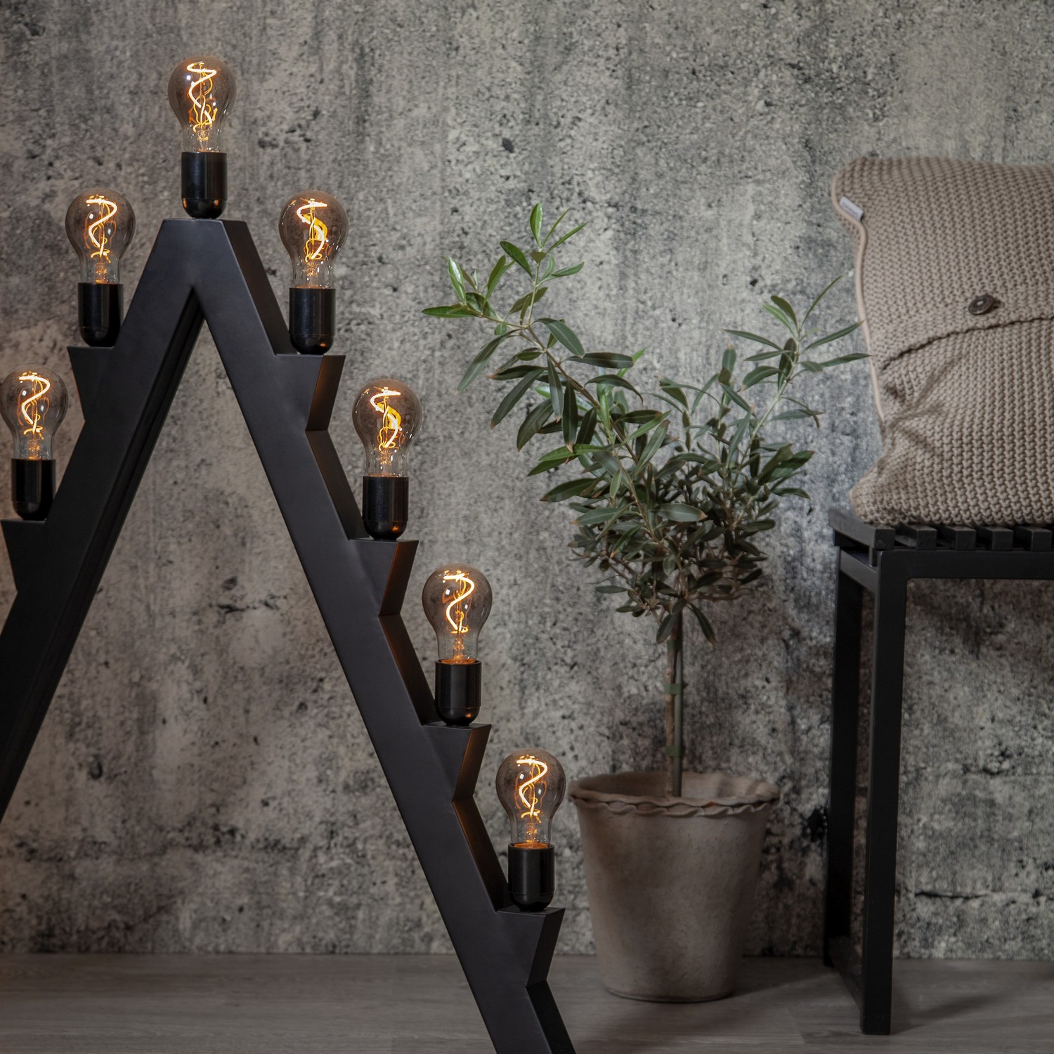 LED-lampa Star Trading E27 A60 Decoled Grace