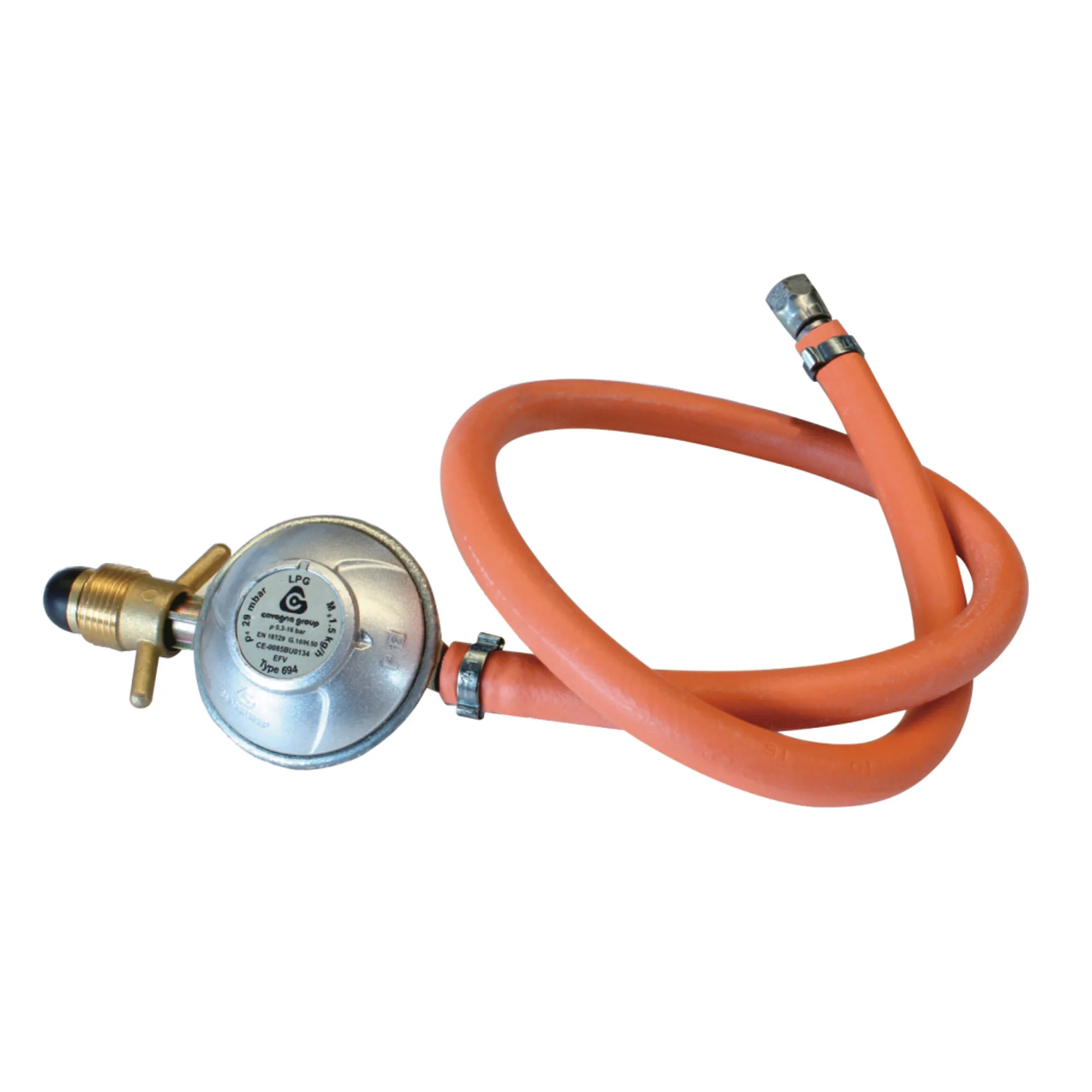 Regulatorset Landmann 29 mBar för Gasolgrill & Terrassvärmare