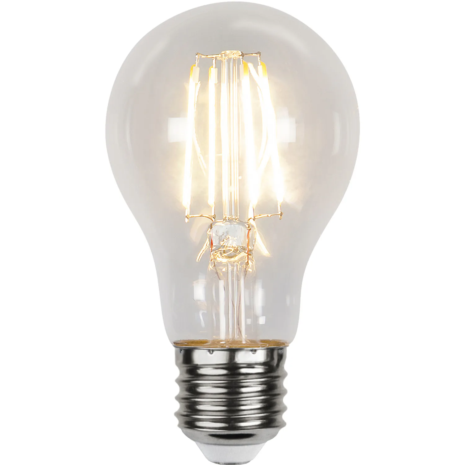 LED-lampa Star Trading E27 A60 Twilight Sensor Klar 4,2W