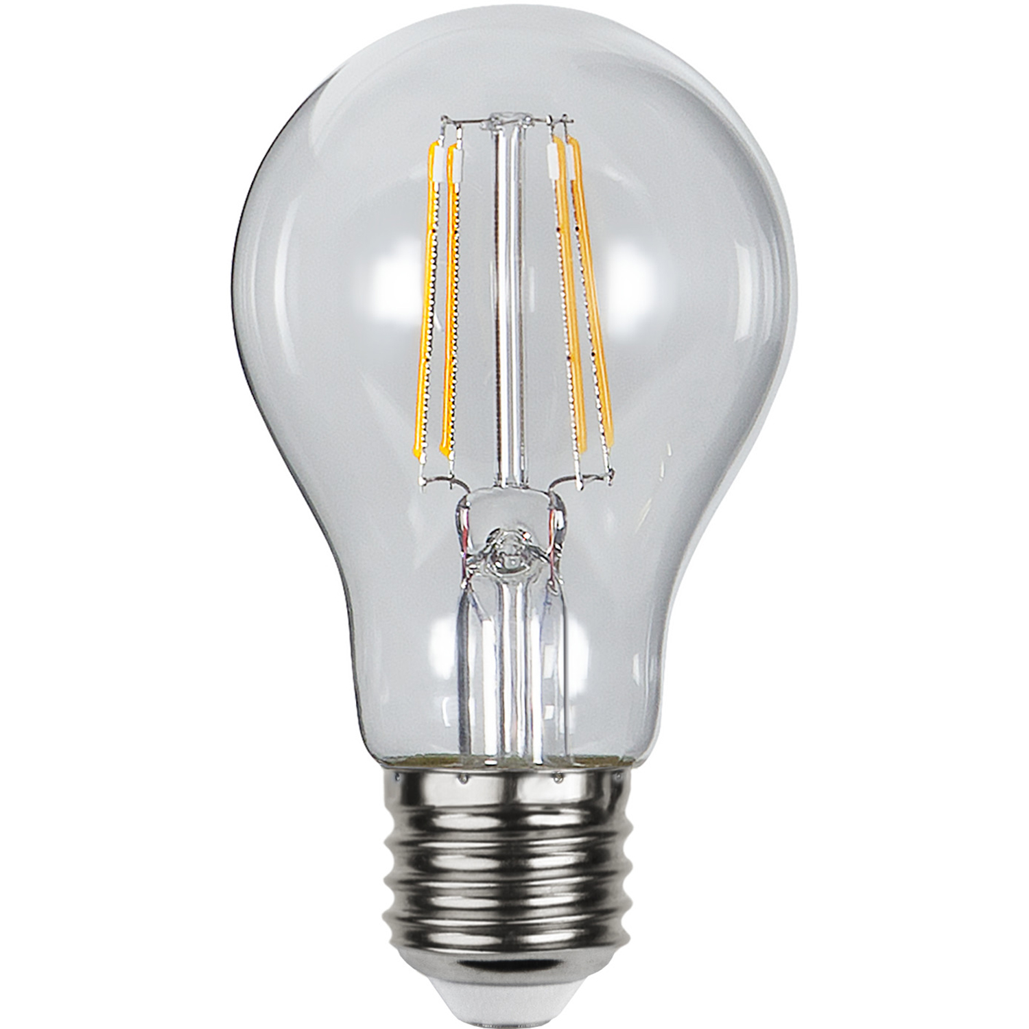 LED-lampa Star Trading E27 A60 Twilight Sensor Klar 4,2W