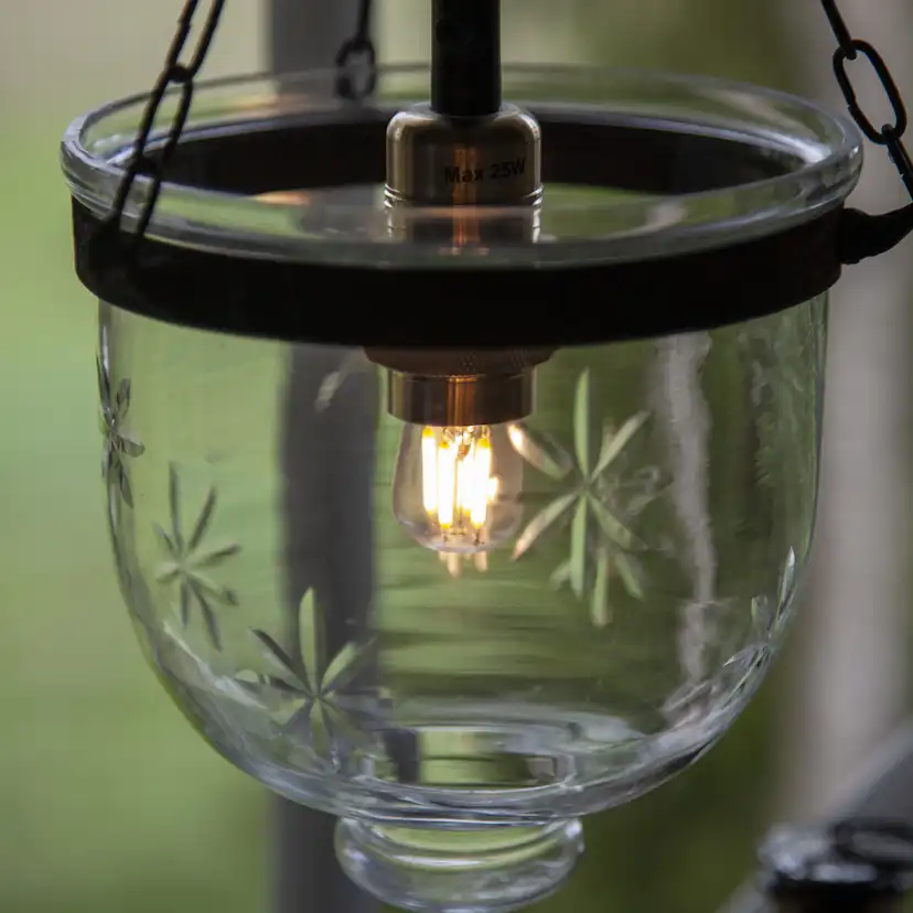 LED-lampa Star Trading E14 ST26 Klar 3-step Dimbar Memory 2,5W