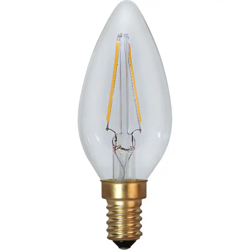 LED-lampa Star Trading E14 C35 Soft Glow 1,5W