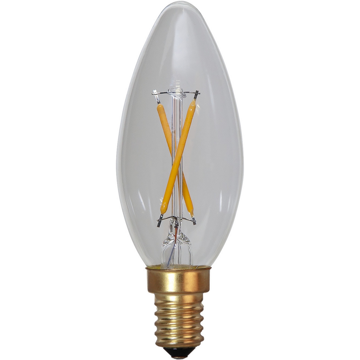 LED-lampa Star Trading Filament E14 C35 Soft Glow 0,5W