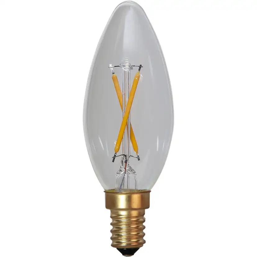 LED-lampa Star Trading Filament E14 C35 Soft Glow 0,5W