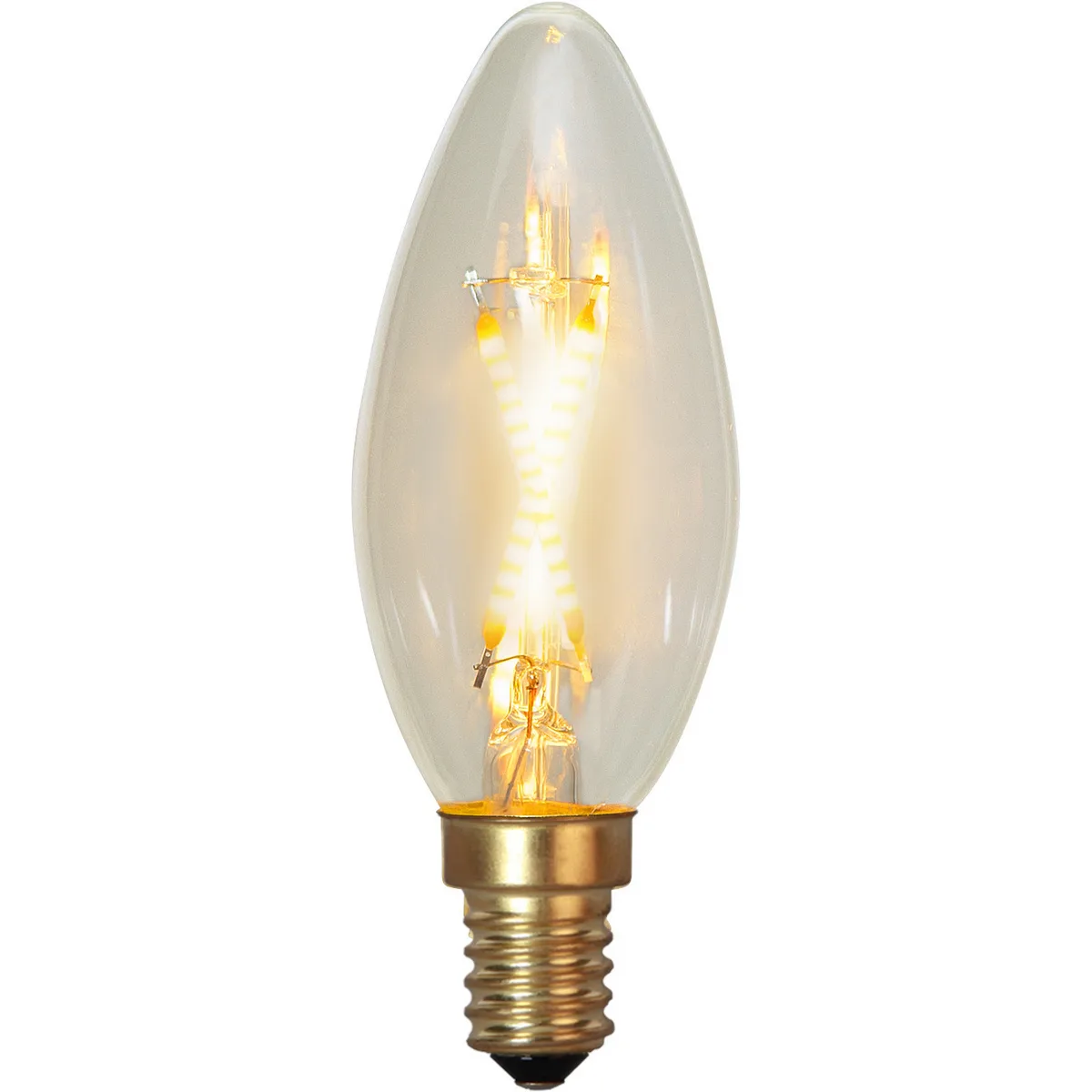 LED-lampa Star Trading Filament E14 C35 Soft Glow 0,5W